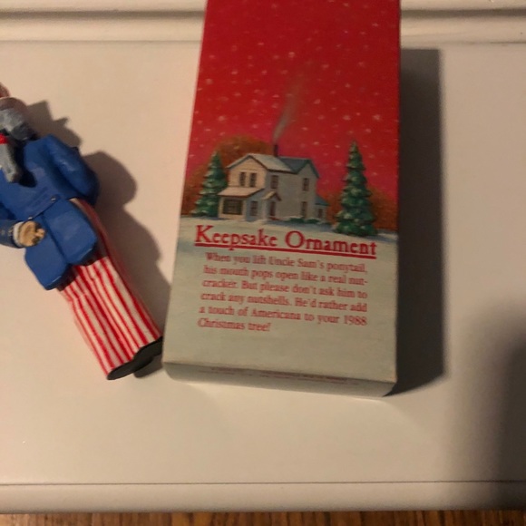 Hallmark Uncle Sam nutcracker ornament - Picture 7 of 7